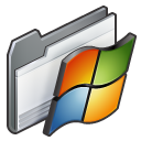 Folder System Windows Icon 128x128 png